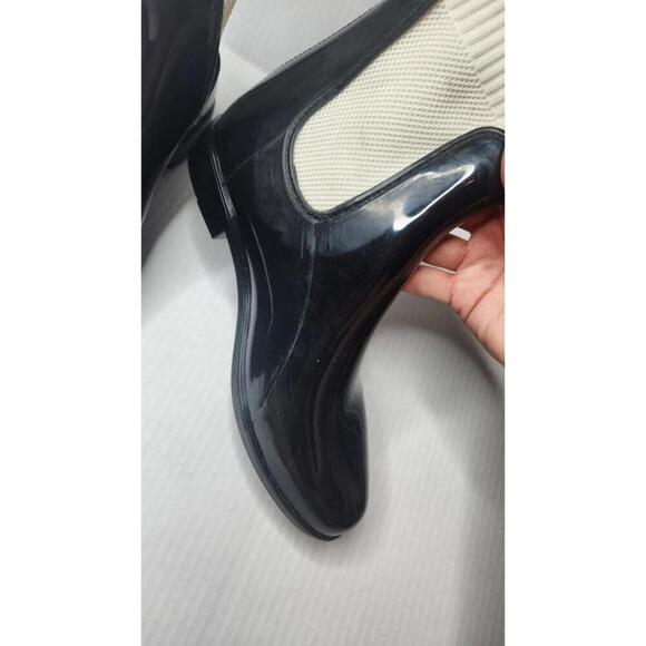 Nautica Boots Womens Size 9 Chelsea Rain Waterproof Pull On Ankle Rubber Shoes - Picture 7 of 8